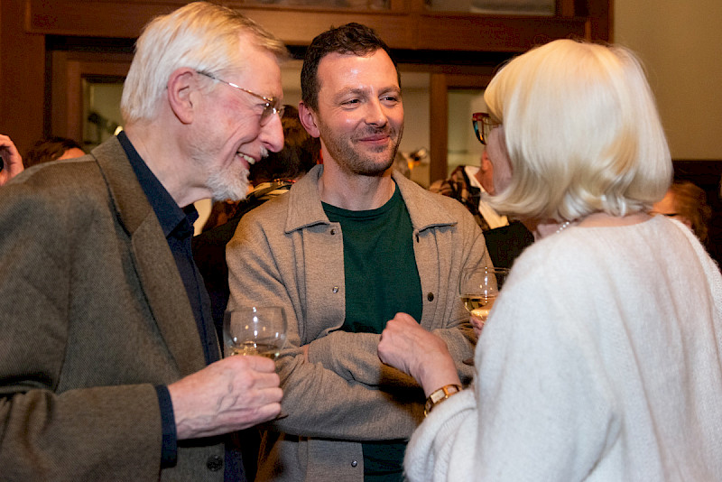 Klaus-J&uuml;rgen Liedtke (Paul-Celan-Preis 2005), Sebastian Guggolz und Regula Venske