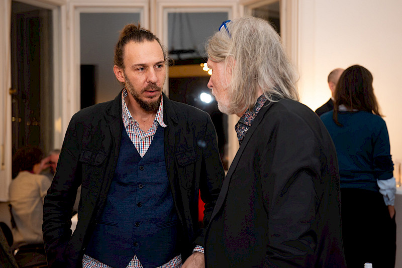 Bernhard Strobel mit Uwe Englert