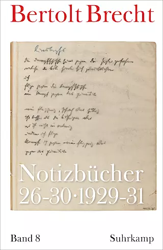 Cover: Notizbücher 26-30, 1929-1931