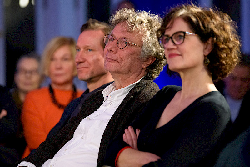 Lars Birken-Bertsch, Ingo Schulze und Christine Lötscher (v. l.)